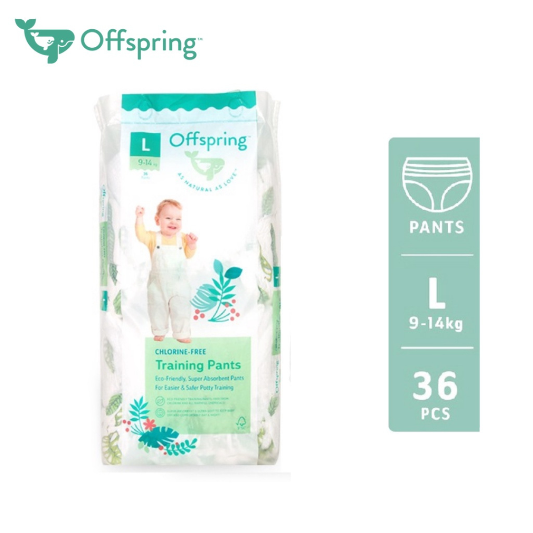Offspring Chlorine-Free Diapers XL 30PCS [Fashion Pants]