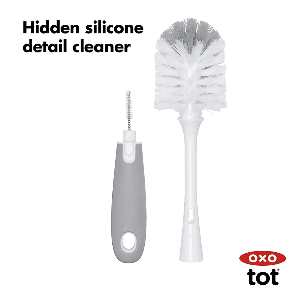 Oxo Tot Bottle Brush w/Detail Cleaner & Stand