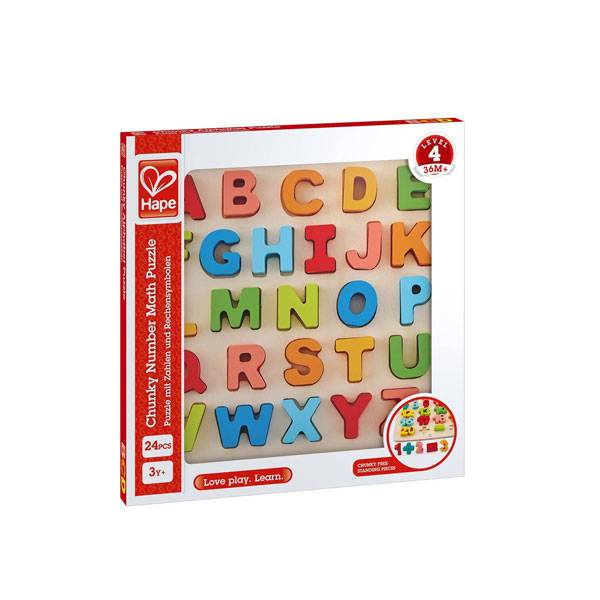 Hape Chunky Alphabet Puzzle For Kids