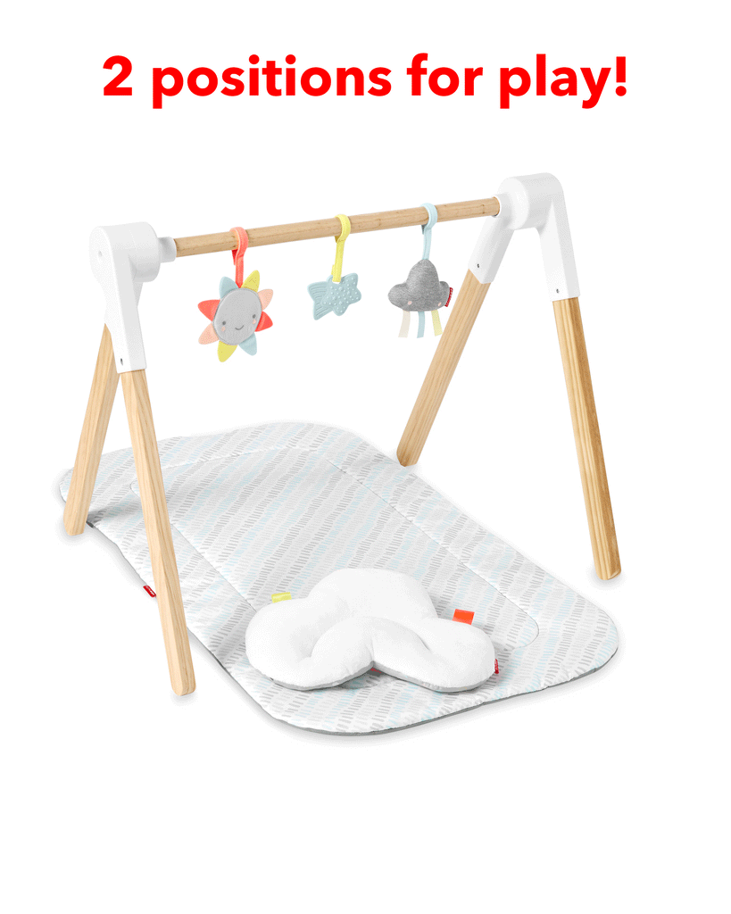 Skip Hop Silver Lining Cloud Wooden Activity Gym