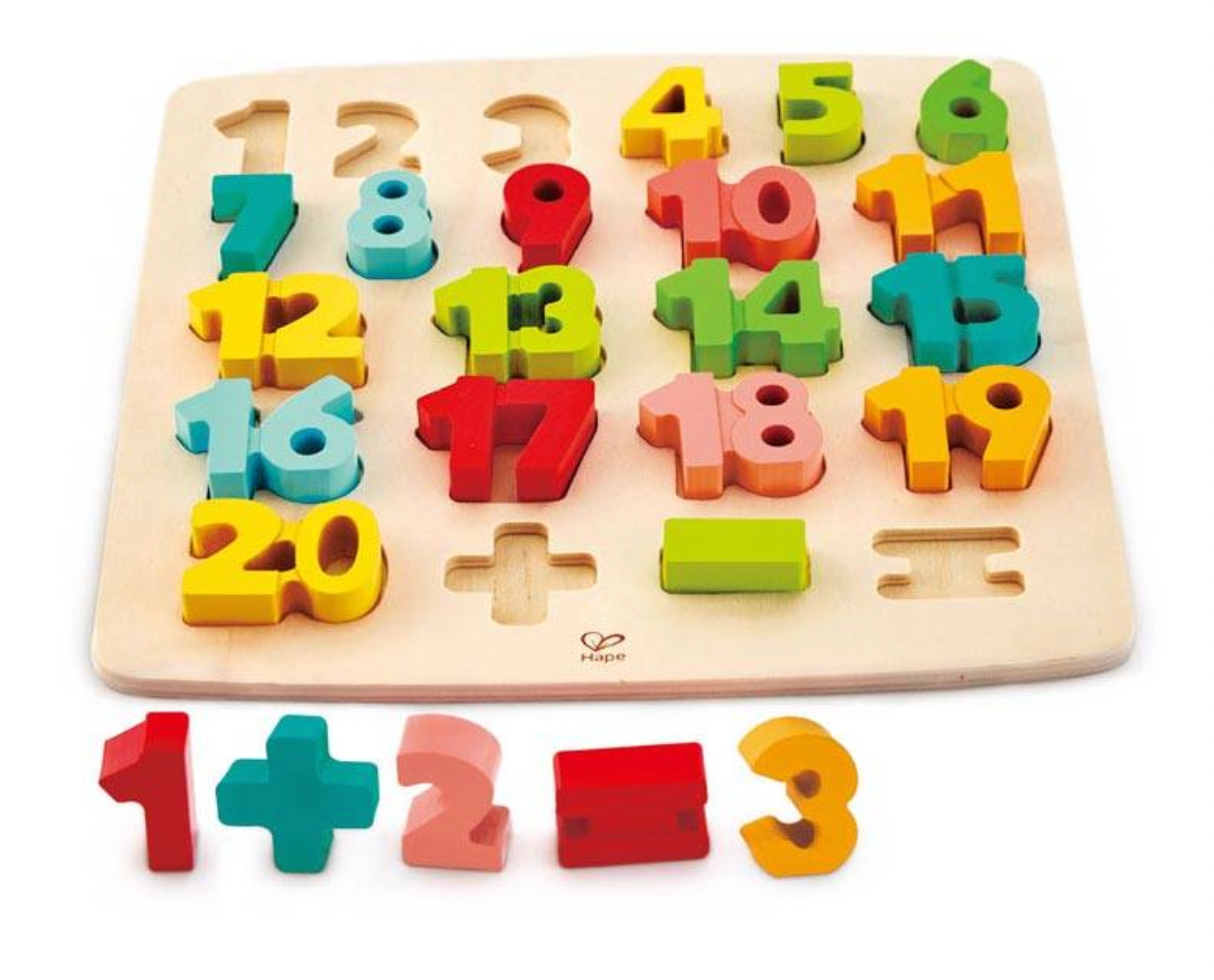 Hape Chunky Number Maths Puzzle