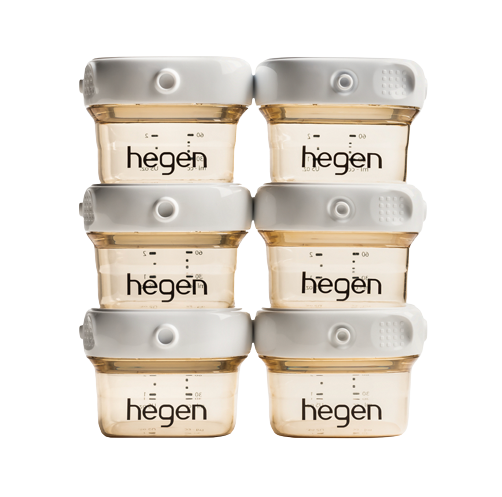 Hegen PCTO™ 60ml/2oz Breast Milk Storage PPSU (6-Pack)